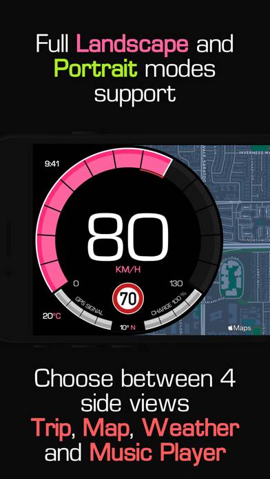 Speedometer Speed Tracker GPS Captura de pantalla de la aplicación #5