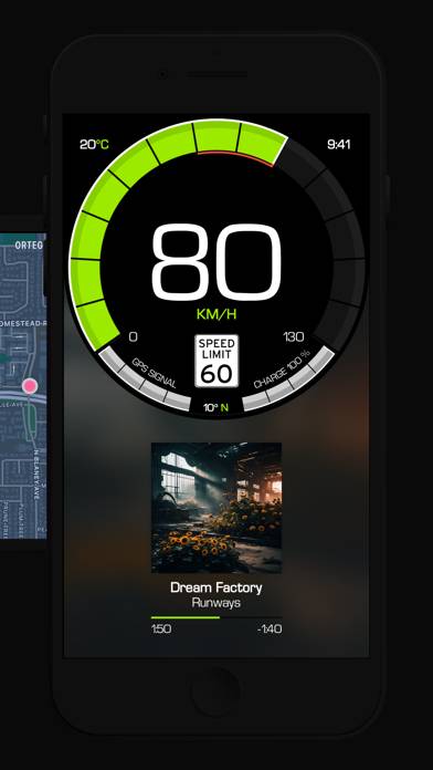 Speedometer Speed Tracker GPS Captura de pantalla de la aplicación #6