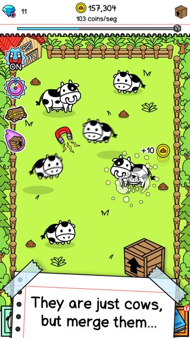 Cow Evolution: Evolve Animals App skärmdump #1