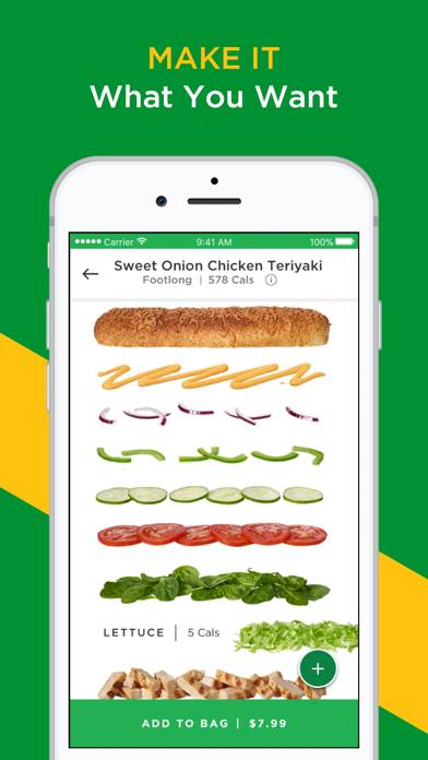 Subway App screenshot #1