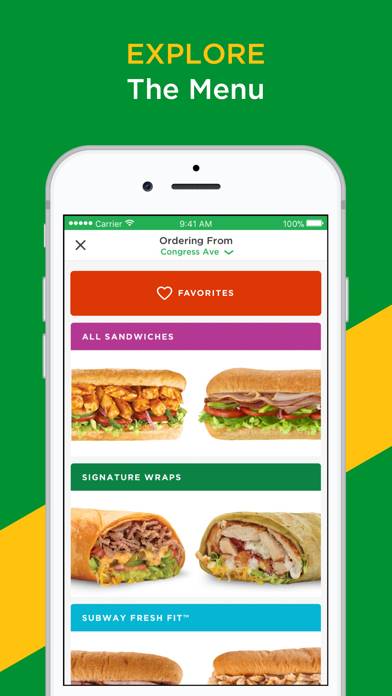 Subway App screenshot #4