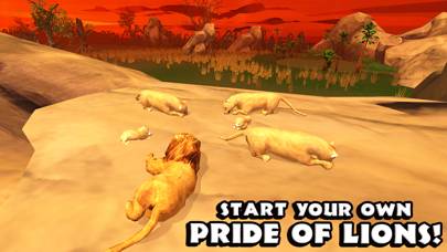 Safari Simulator: Lion Schermata dell'app #2