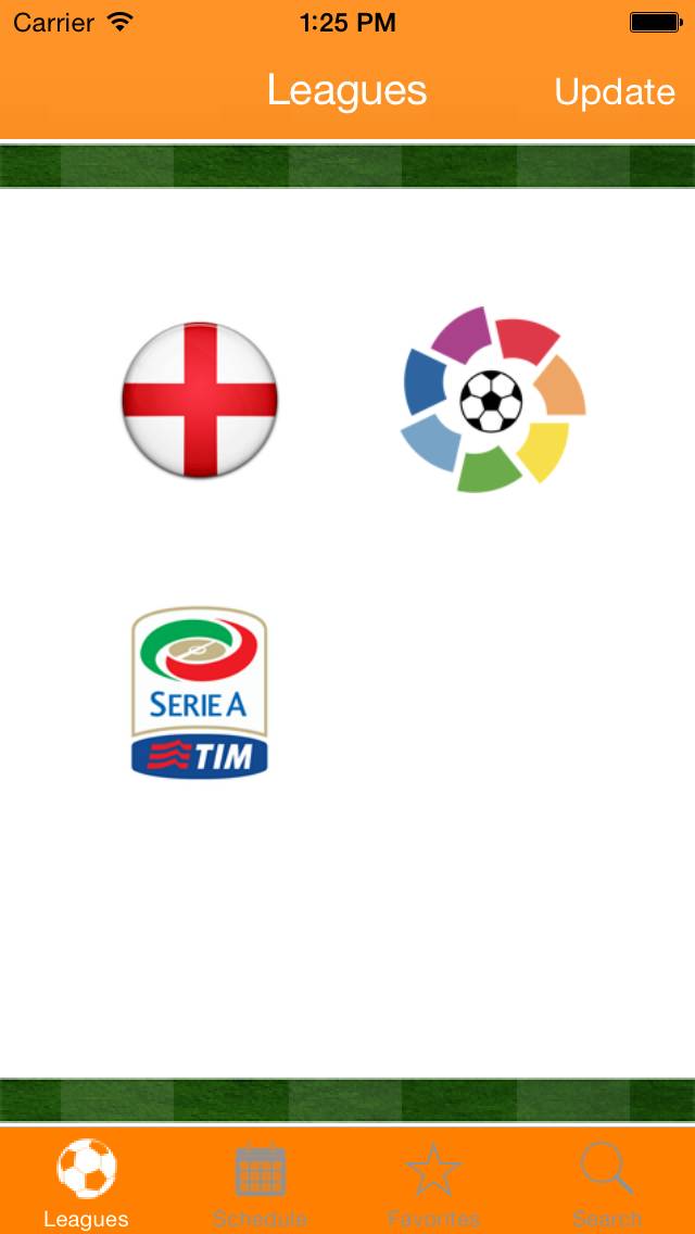 Live Football TV App Schermata dell'app #1