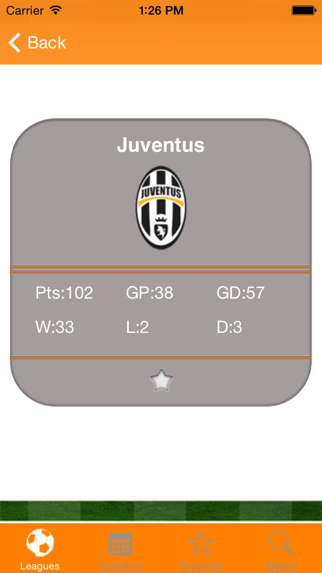 Live Football TV App Schermata dell'app #3