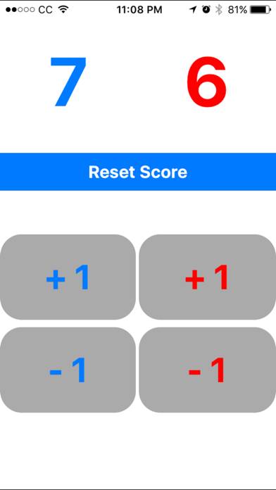 Easy ScoreKeeper App screenshot #1