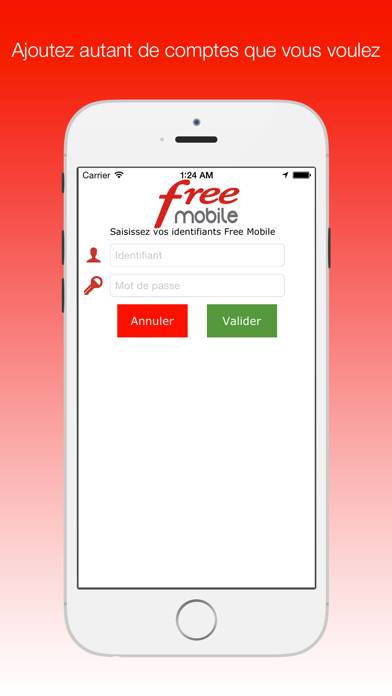 Mon compte Free Mobile Premium : votre compagnon pour le suivi conso & messagerie App screenshot #5