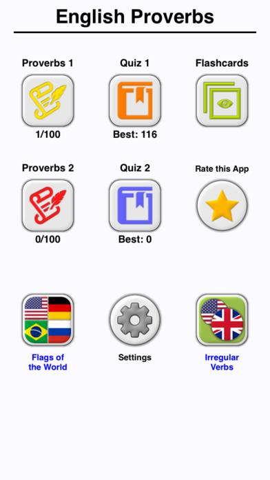 English Proverbs Capture d'écran de l'application #3