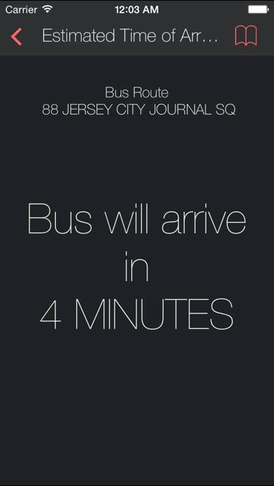 NJ Bus Now Schermata dell'app #1
