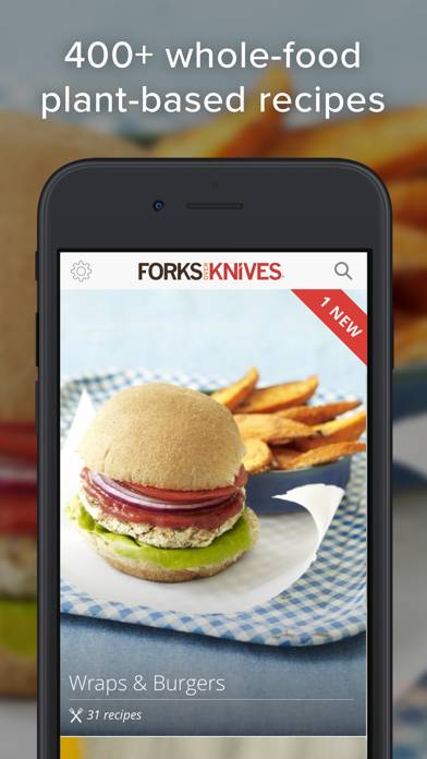 Forks Plant-Based Recipes App screenshot #1