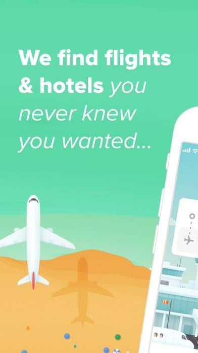Hopper: Flights, Hotels & Cars Uygulama ekran görüntüsü #1
