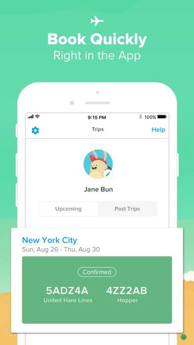 Hopper: Flights, Hotels & Cars Schermata dell'app #6