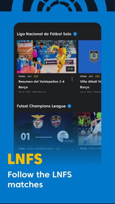 LALIGA plus Live Sports Captura de pantalla de la aplicación #4