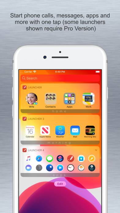 Launcher with Multiple Widgets App-Screenshot #1