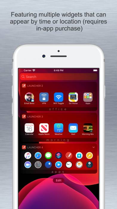 Launcher with Multiple Widgets App-Screenshot #2