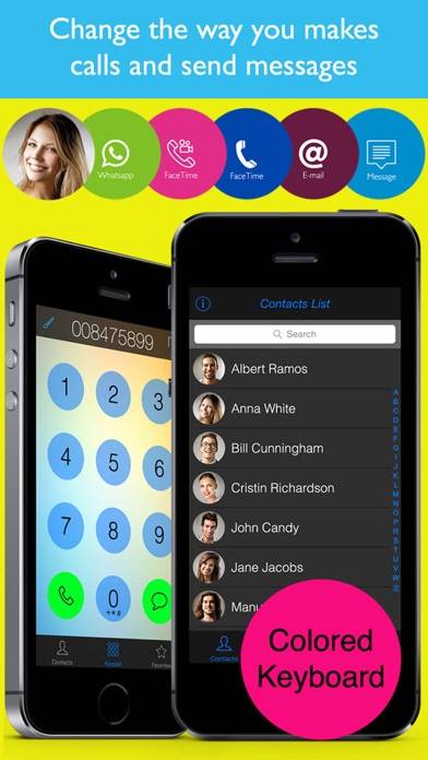 Colored Phonebook Simple