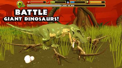 Dino Simulator: Velociraptor Capture d'écran de l'application #2