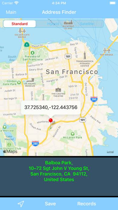 Address & IP Tracker Pro App-Screenshot