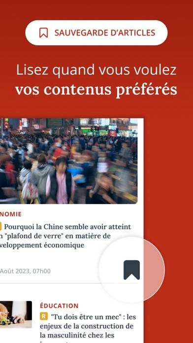 La Rép Capture d'écran de l'application