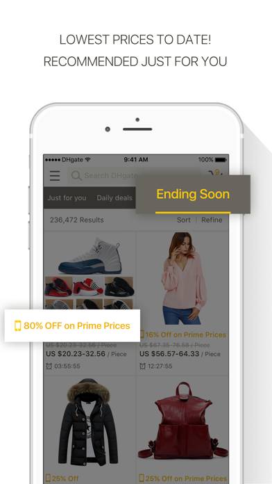 DHgate-Online Wholesale Stores Captura de pantalla de la aplicación #2