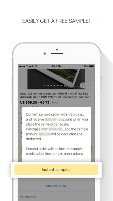 DHgate-Online Wholesale Stores Captura de pantalla de la aplicación #5