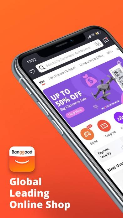 Banggood Global Online Shop skärmdump