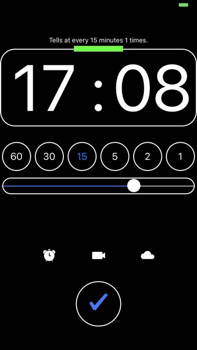 TimeSpeaker Schermata dell'app