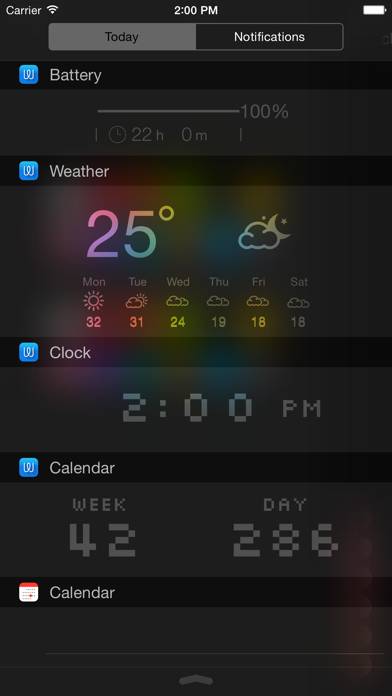 Widget App screenshot #5