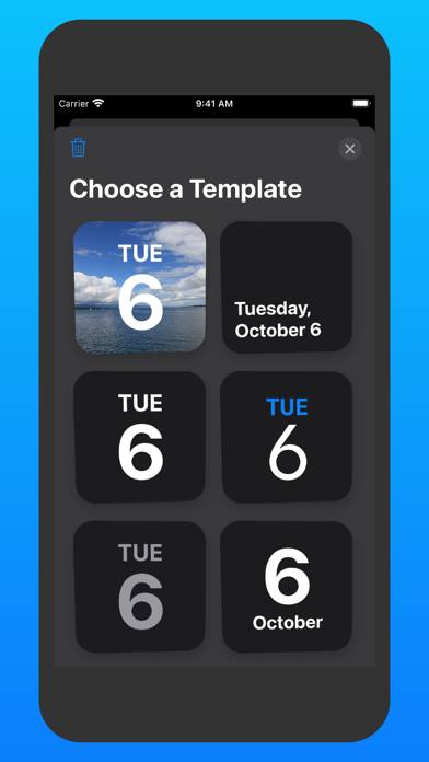 Widget App screenshot