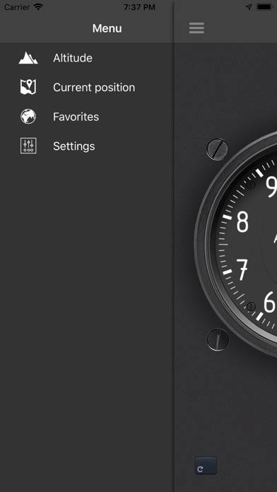 The real Altimeter Скриншот приложения #3