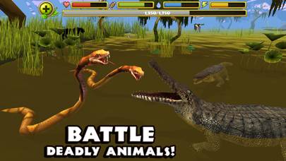 Wildlife Simulator: Crocodile Capture d'écran de l'application #5