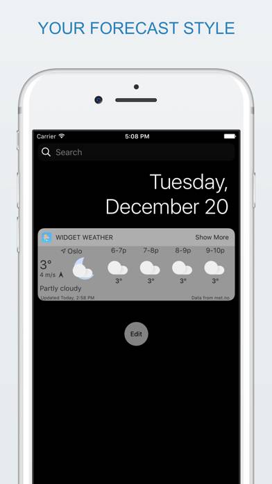 Widget weather Скриншот приложения #4