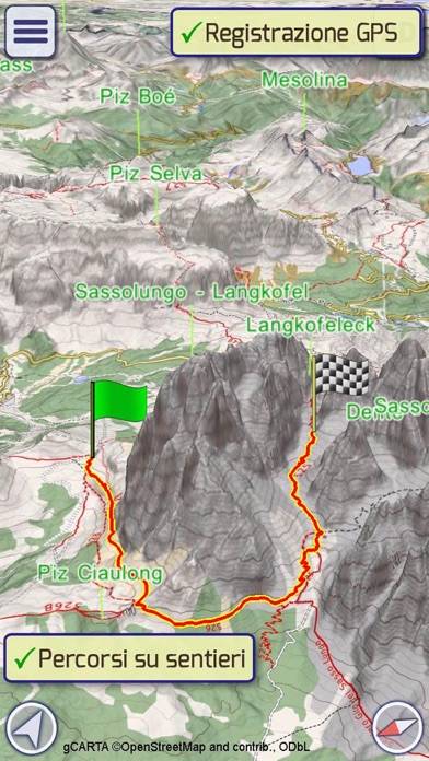 GeoFlyer Europe 3D Maps Captura de pantalla de la aplicación #4