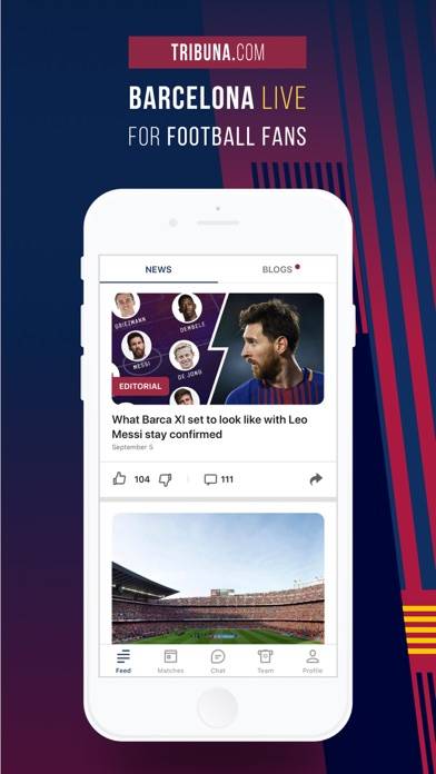 Barcelona Live  Goals & News. Capture d'écran de l'application #1