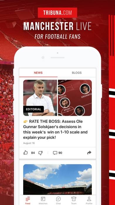 Manchester Live: Goals & News App screenshot #1