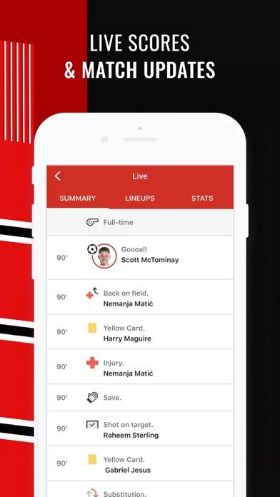 Manchester Live: Goals & News App screenshot