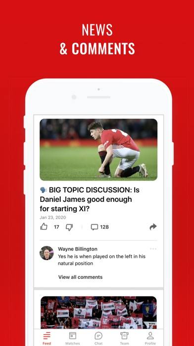 Manchester Live: Goals & News App screenshot