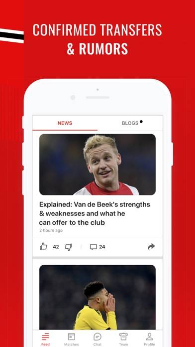 Manchester Live: Goals & News App screenshot