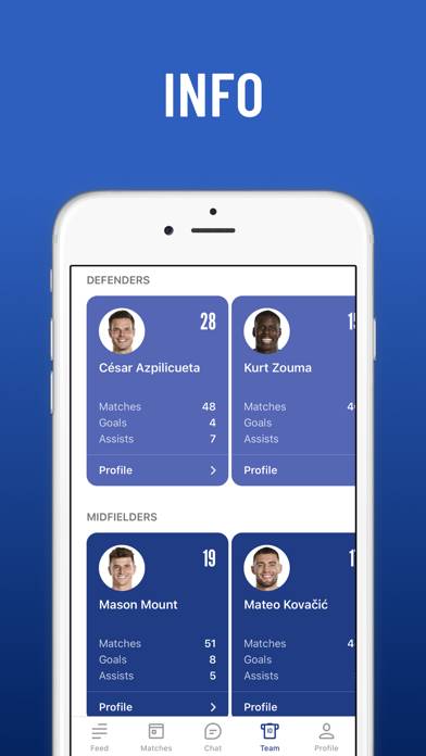 Blues Live Unofficial. App screenshot