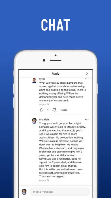 Blues Live Unofficial. App screenshot