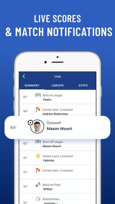 Blues Live Unofficial. App screenshot