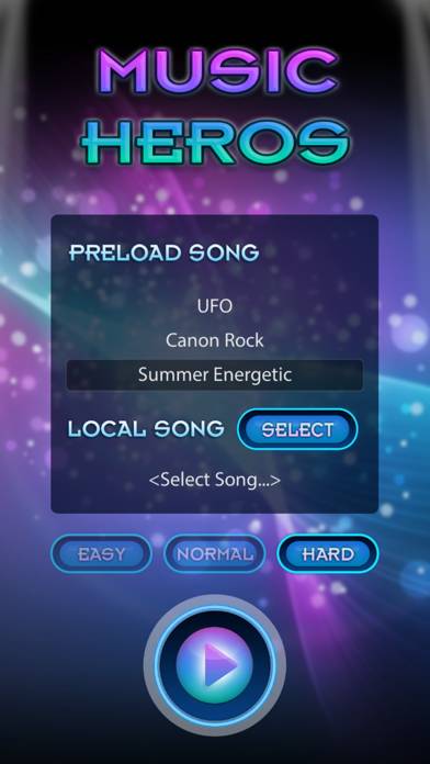 Music Heros: Rhythm game App skärmdump #3