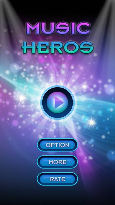 Music Heros: Rhythm game App skärmdump #4