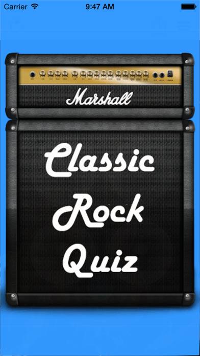 Classic Rock Quiz App screenshot #1