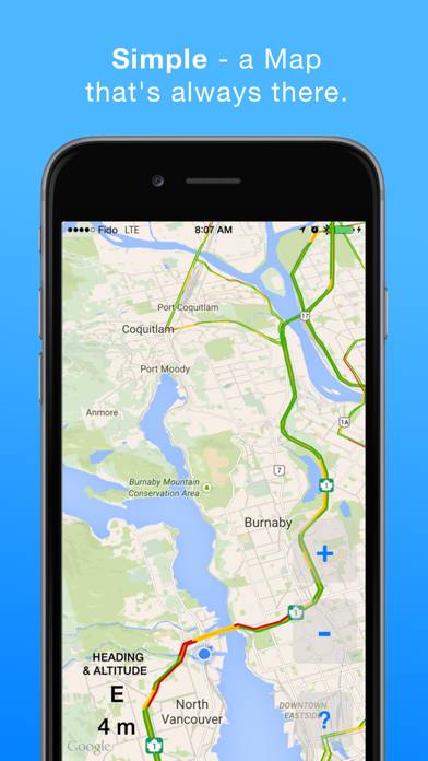 HeadsUp Drive: Traffic App App screenshot #1