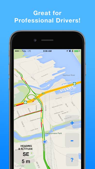 HeadsUp Drive: Traffic App App screenshot #3