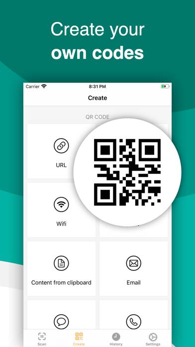 Barcode & QR Code Scanner Capture d'écran de l'application #2