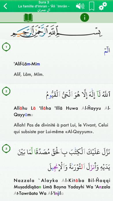 Coran Audio mp3 Français Arabe App screenshot #6