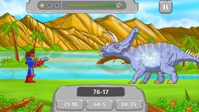 Math vs Dinosaurs PREMIUM Captura de pantalla de la aplicación #1