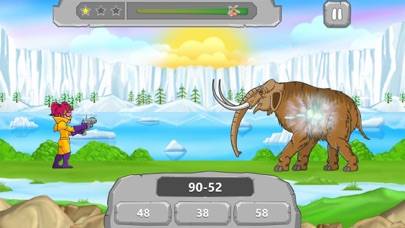 Math vs Dinosaurs PREMIUM Captura de pantalla de la aplicación #3