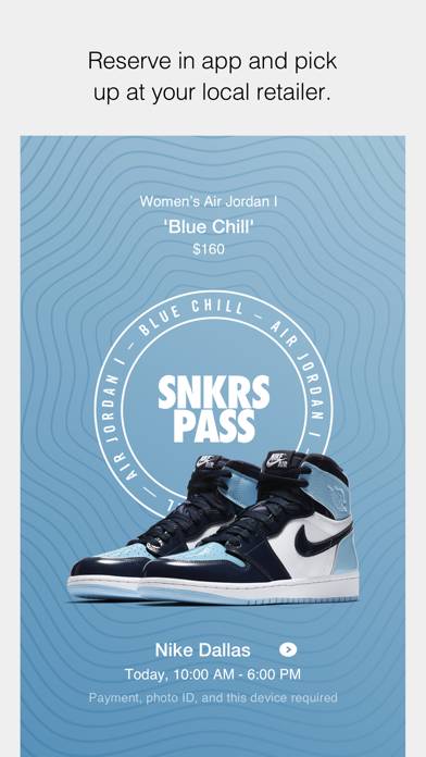 Nike SNKRS: Sneaker Release Captura de pantalla de la aplicación #5